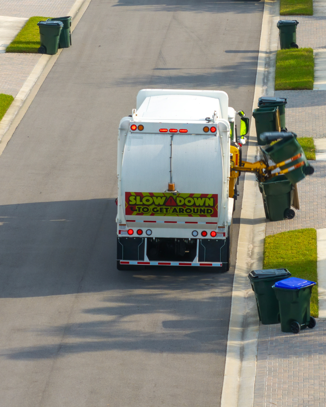 curbside trash collection